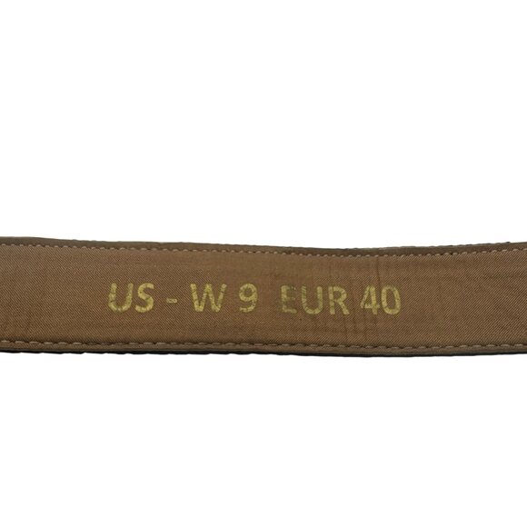 Woven Adjustable Bracelet Tribal Pattern Multicolor Brown Yellow Buckle Closure - Picture 4 of 7